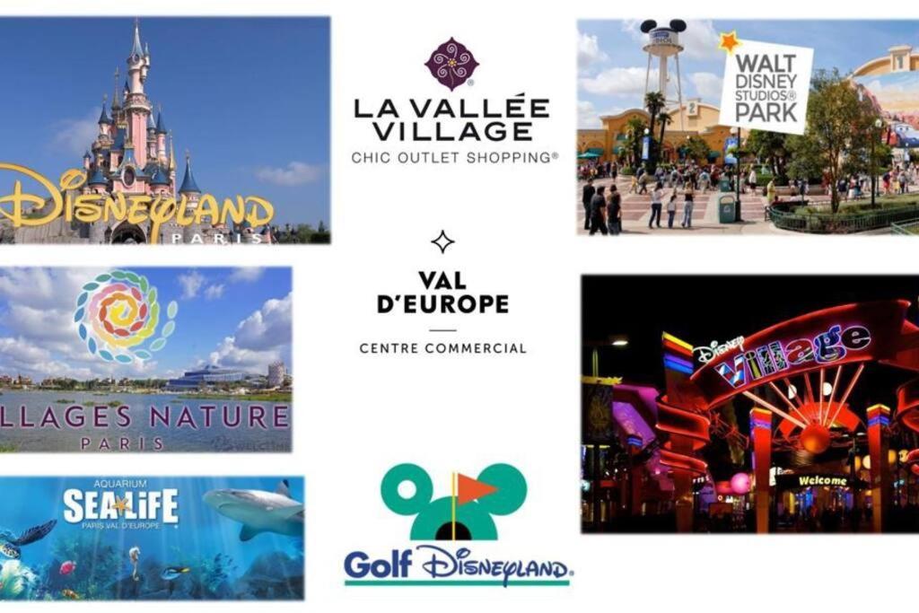 סאריס Disneyland Paris 70M² Face Parc, Place Ariane מראה חיצוני תמונה